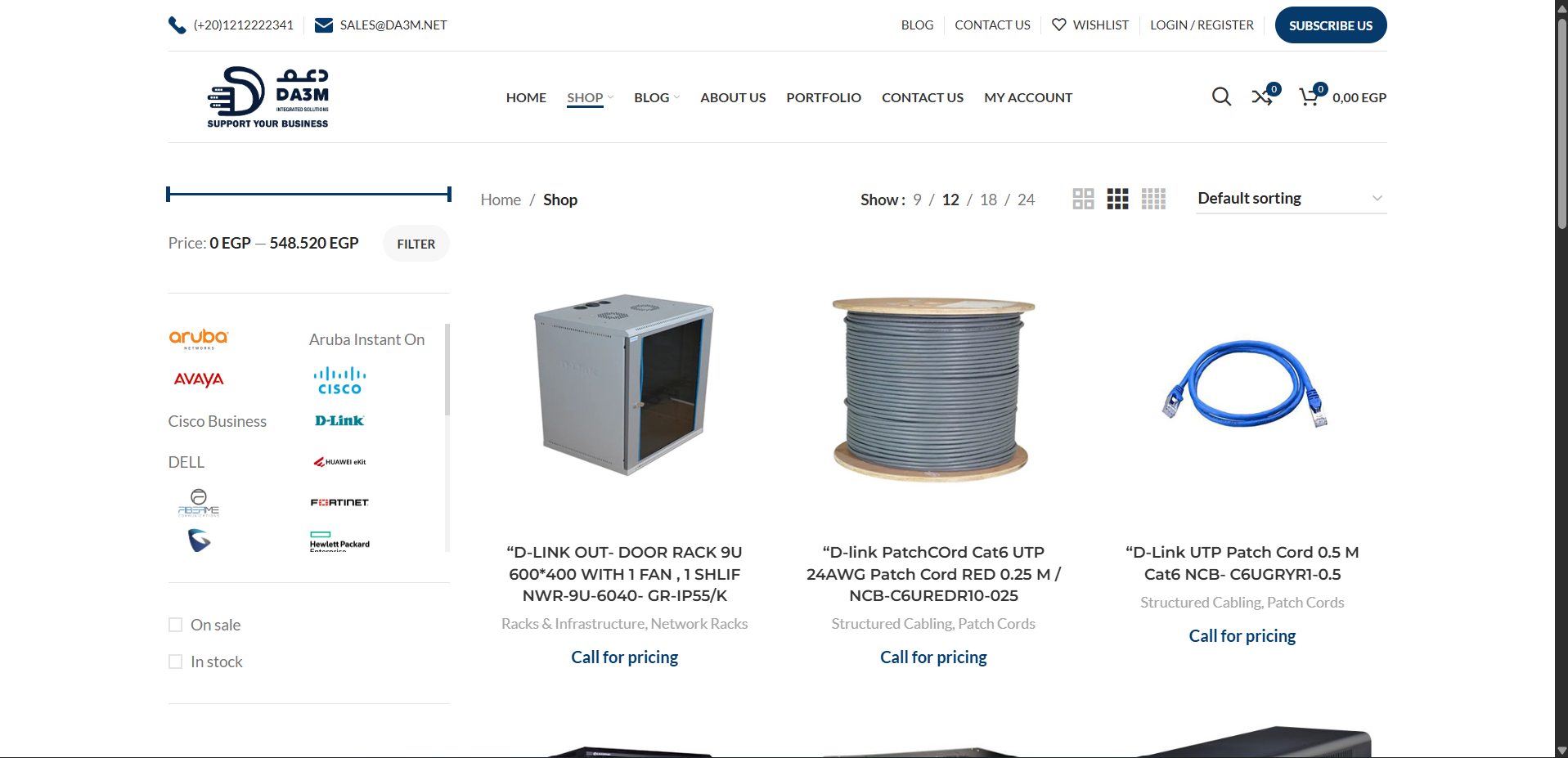 Desktop product catalog